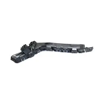Black plastic cable carrier (drag chain) with linked segments in a curved shape used to protect cables or hoses
