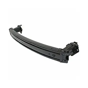 Curved metal leaf spring with mounting brackets for vehicle suspension